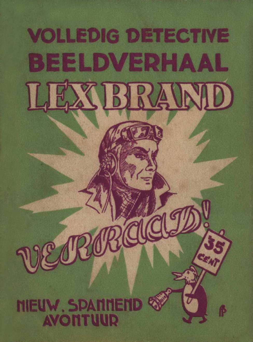 Comic Book Cover For Lex Brand 13 - Verraad