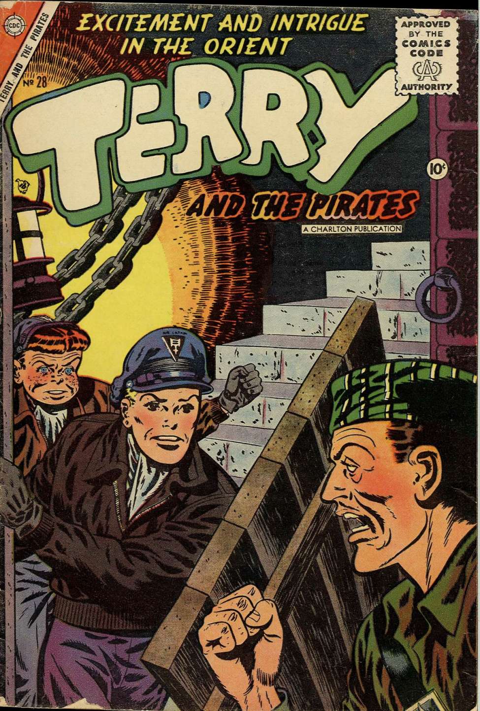 Comic Book Cover For Terry and the Pirates 28
