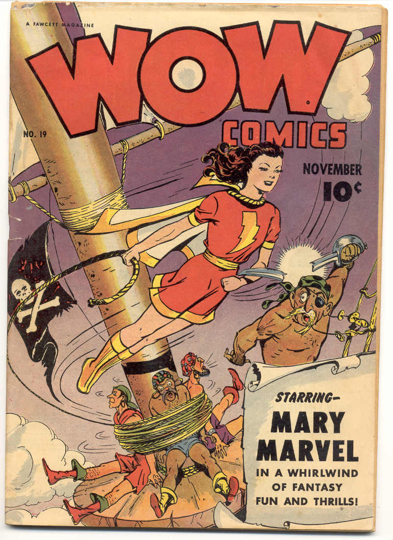 Comic Book Cover For Wow Comics 19