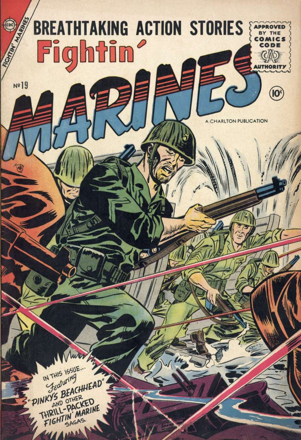 Book Cover For Fightin' Marines 19