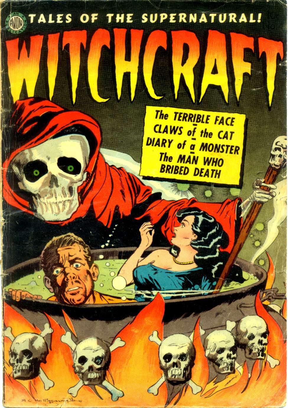 Comic Book Cover For Witchcraft 4