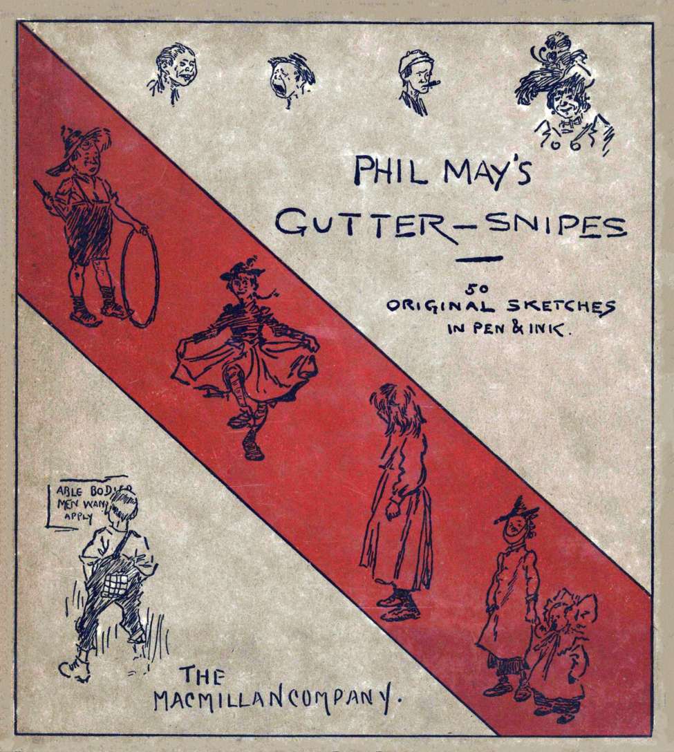 Book Cover For Gutter-Snipes - Phil May