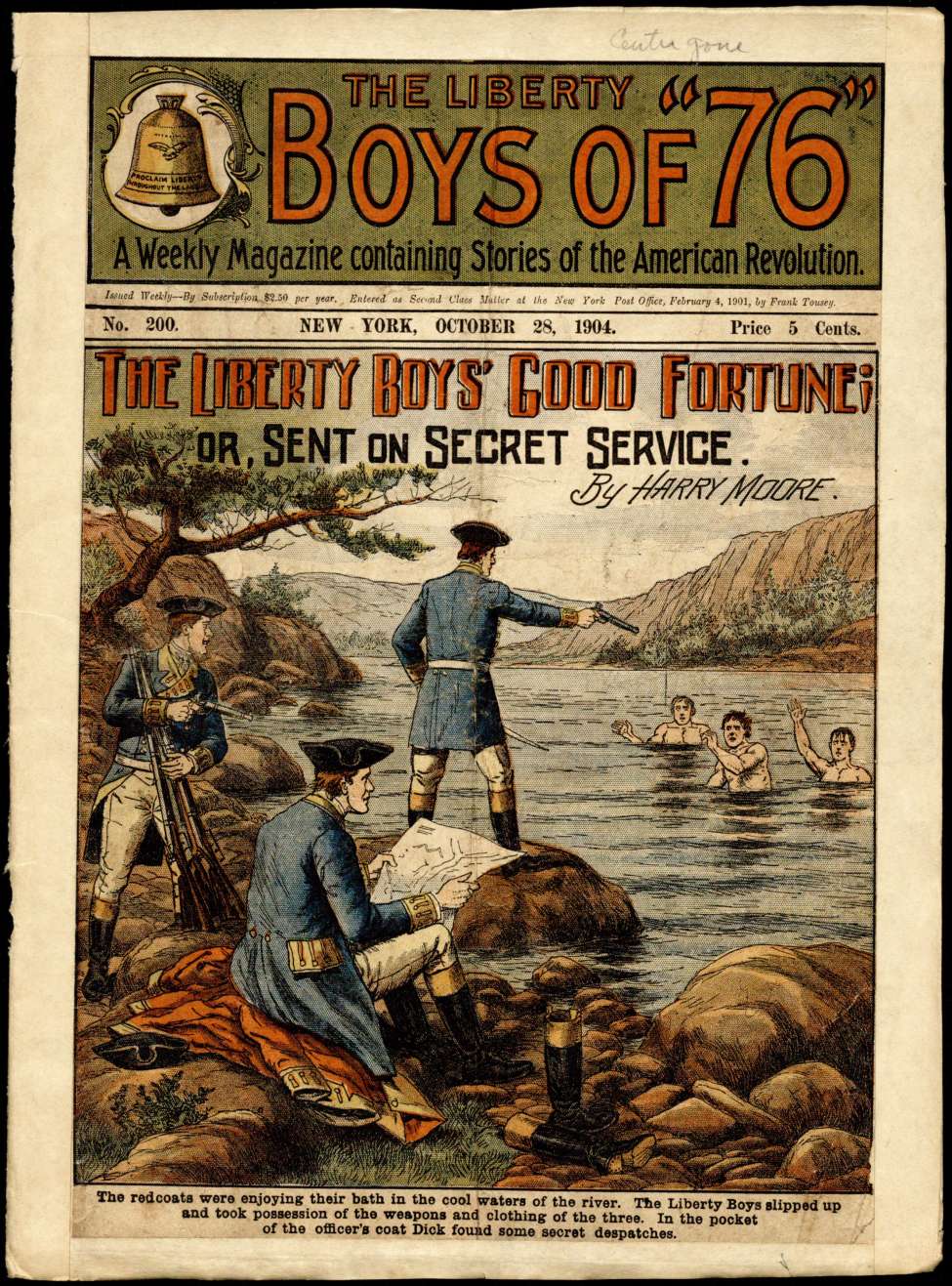Book Cover For The Liberty Boys of 76 200 - The Liberty Boys' Good Fortune