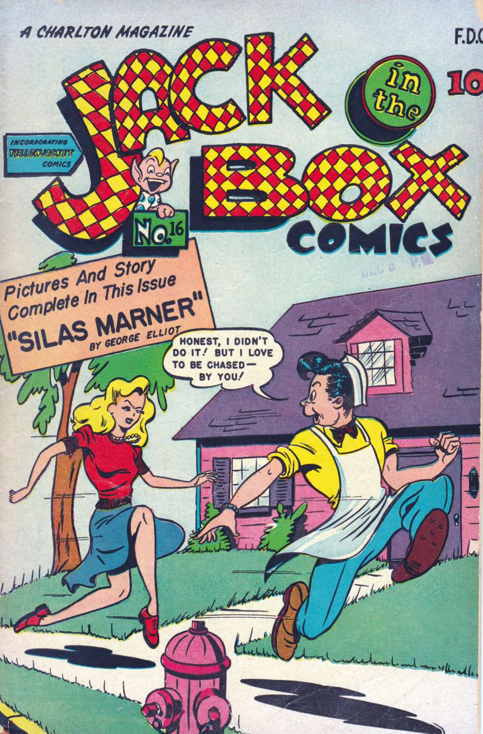 Comic Book Cover For Jack-in-the-Box Comics 16