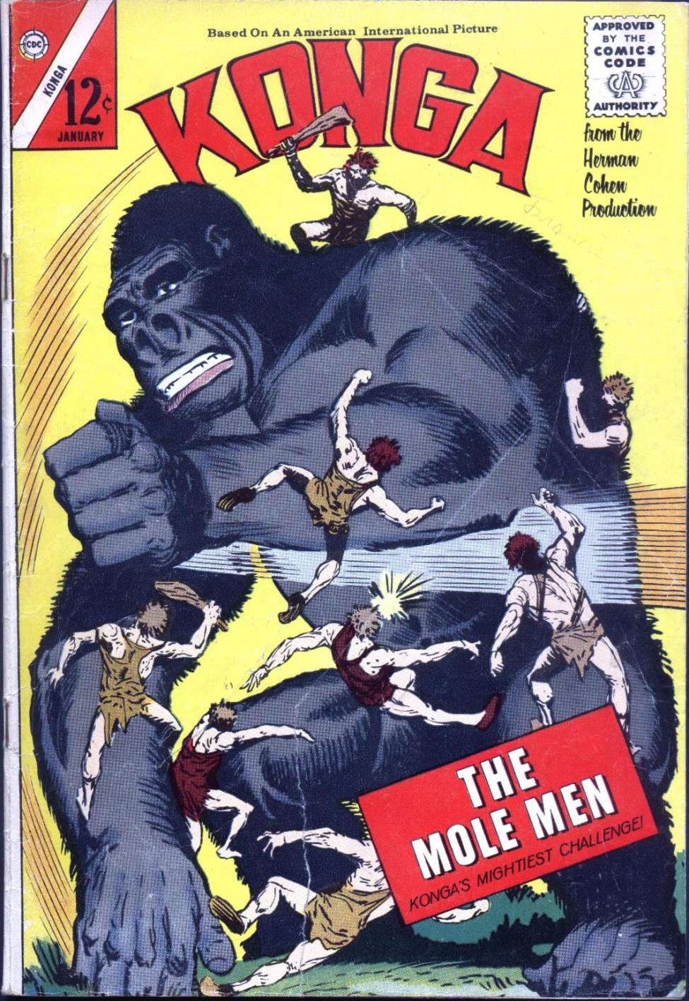 Comic Book Cover For Konga 10