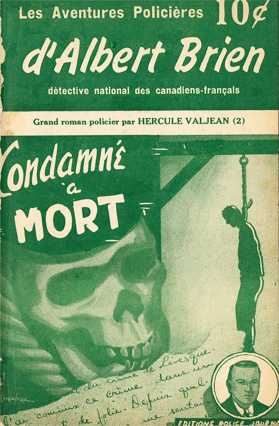 Book Cover For Albert Brien v2 2 - Condamné à Mort
