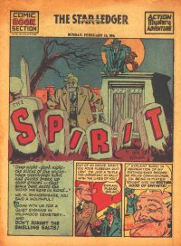 Large Thumbnail For The Spirit (1943-02-14) - Star-Ledger