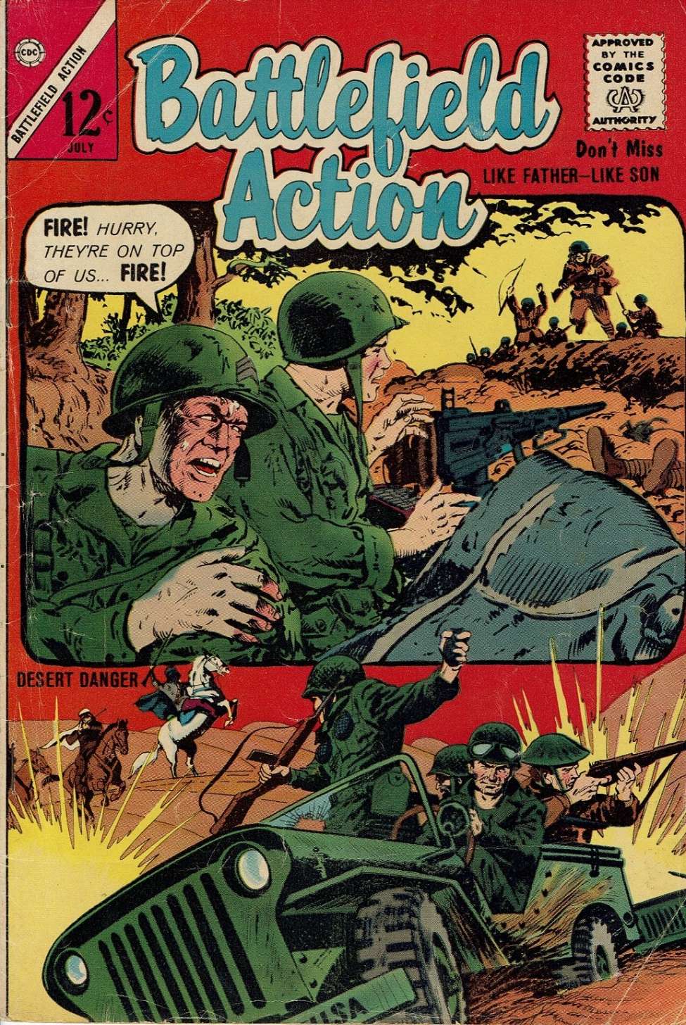 Comic Book Cover For Battlefield Action 48
