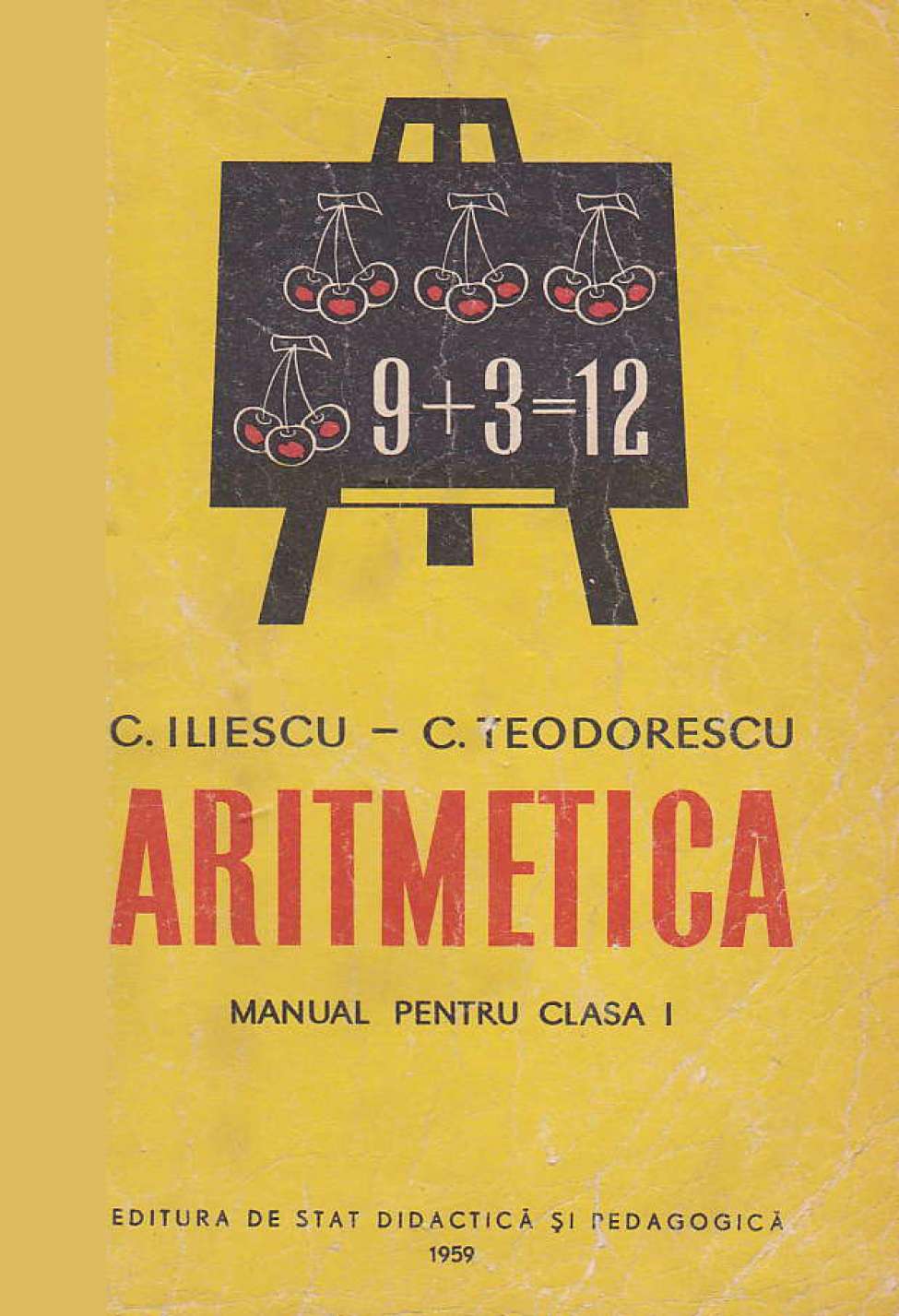 Book Cover For Aritmetica 1959