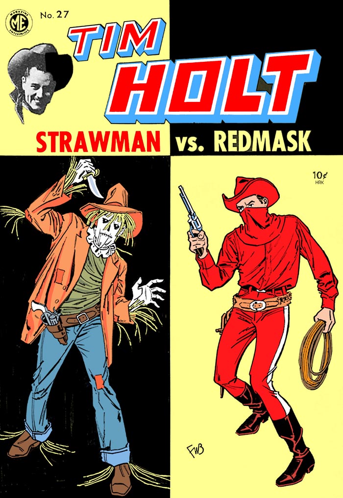 Comic Book Cover For Tim Holt 27 - Version 1