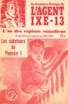 Cover For L'Agent IXE-13 v2 650 - Les saboteurs du pionnier 1