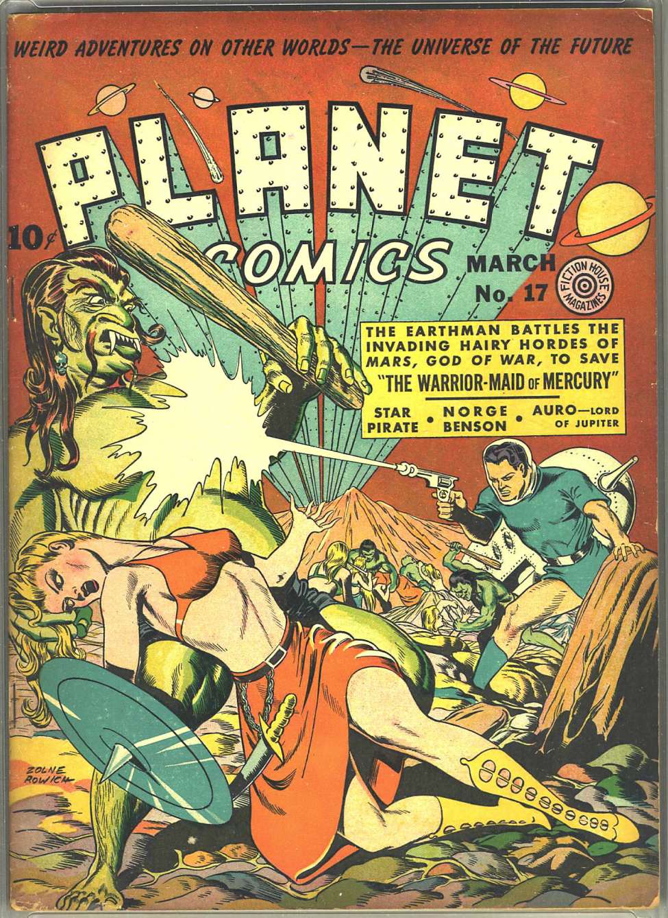 Book Cover For Planet Comics 17 (paper/2fiche)