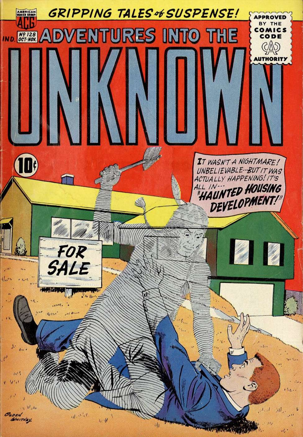 Book Cover For Adventures into the Unknown 128
