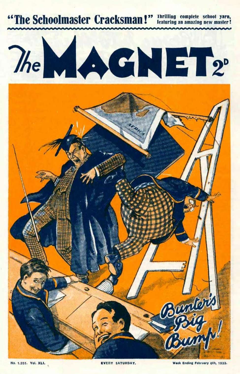 Book Cover For The Magnet 1251 - The Schoolmaster Cracksman!