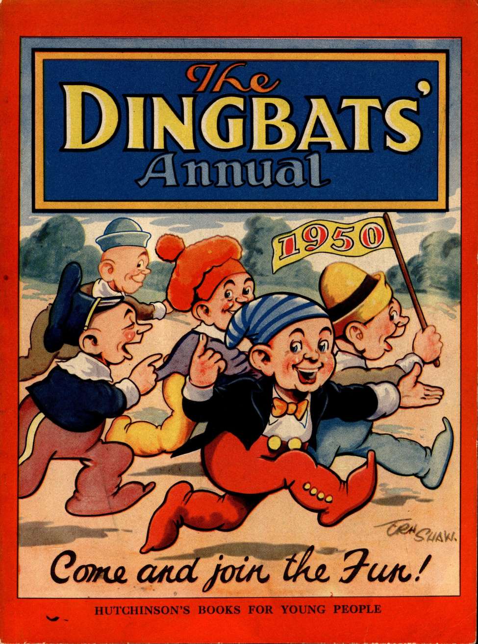 Comic Book Cover For Dingbats Annual 1950
