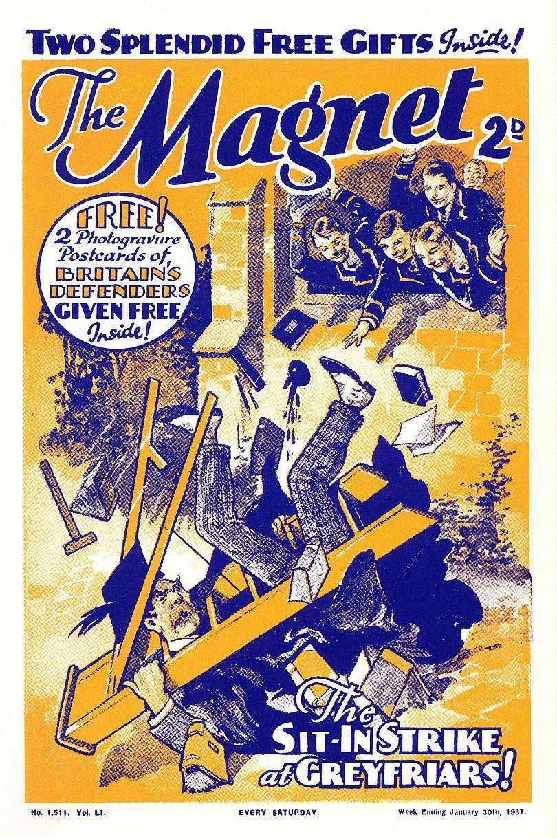 Comic Book Cover For The Magnet 1511 - The Stay-in Strike at Greyfriars