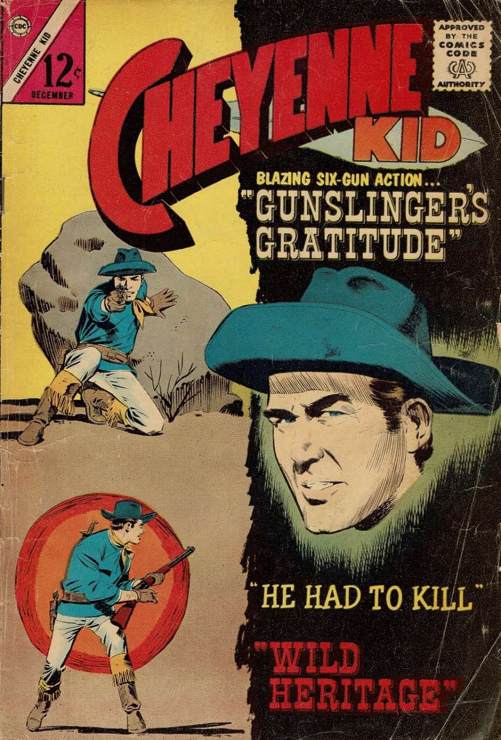 Comic Book Cover For Cheyenne Kid 43
