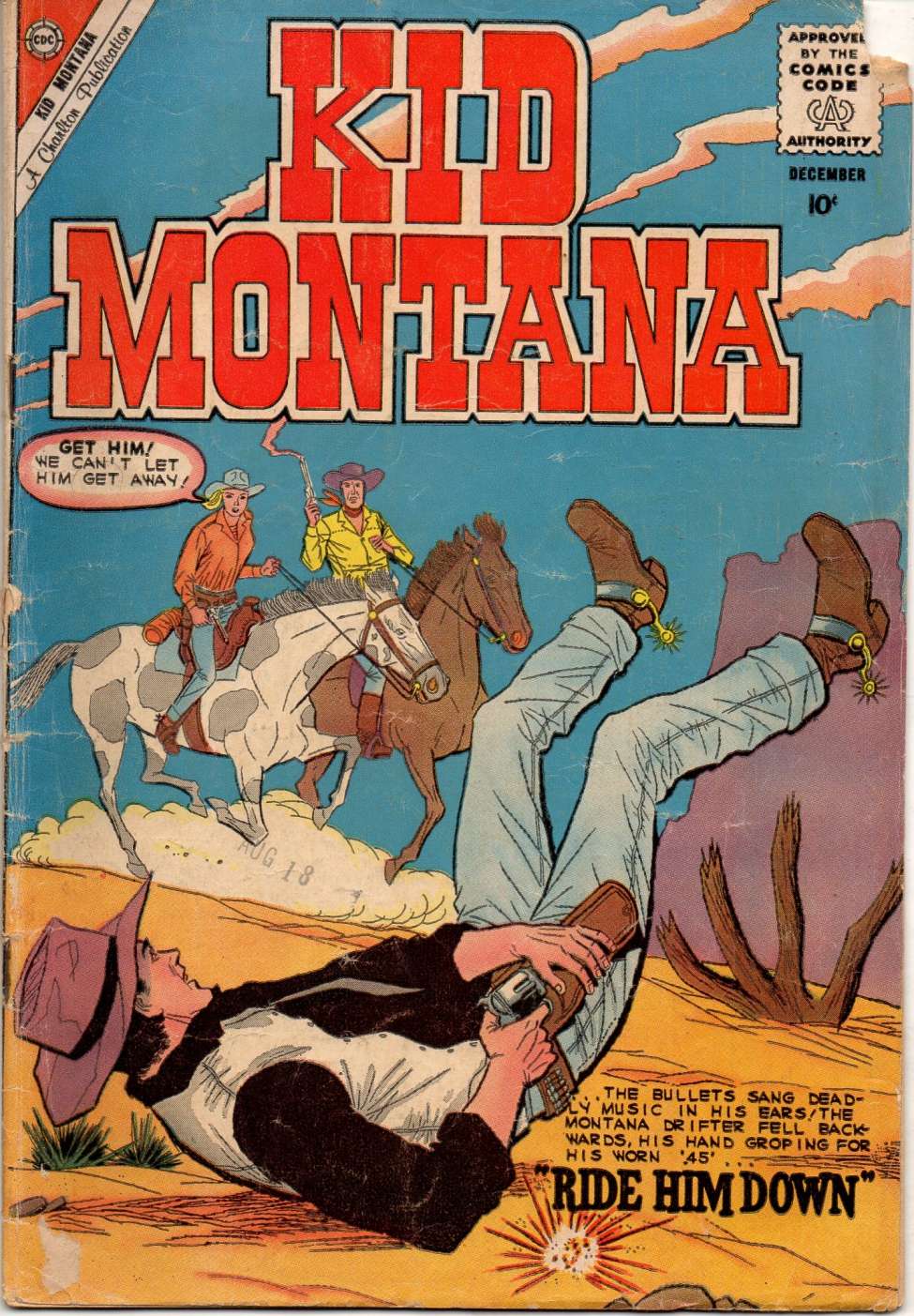 Comic Book Cover For Kid Montana 26