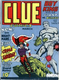 Large Thumbnail For Clue Comics 3 (alt) - Version 1