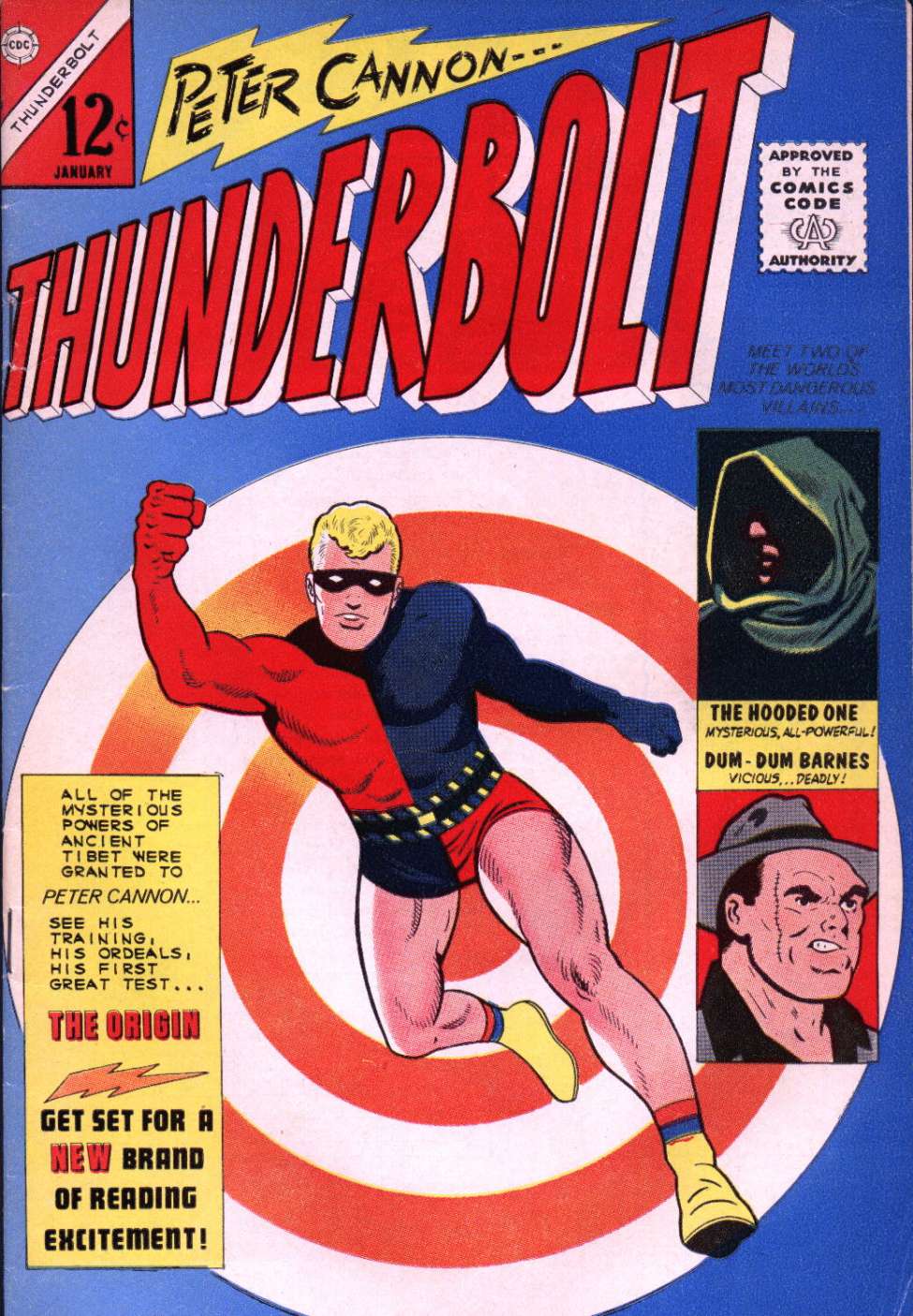 Comic Book Cover For Thunderbolt 1