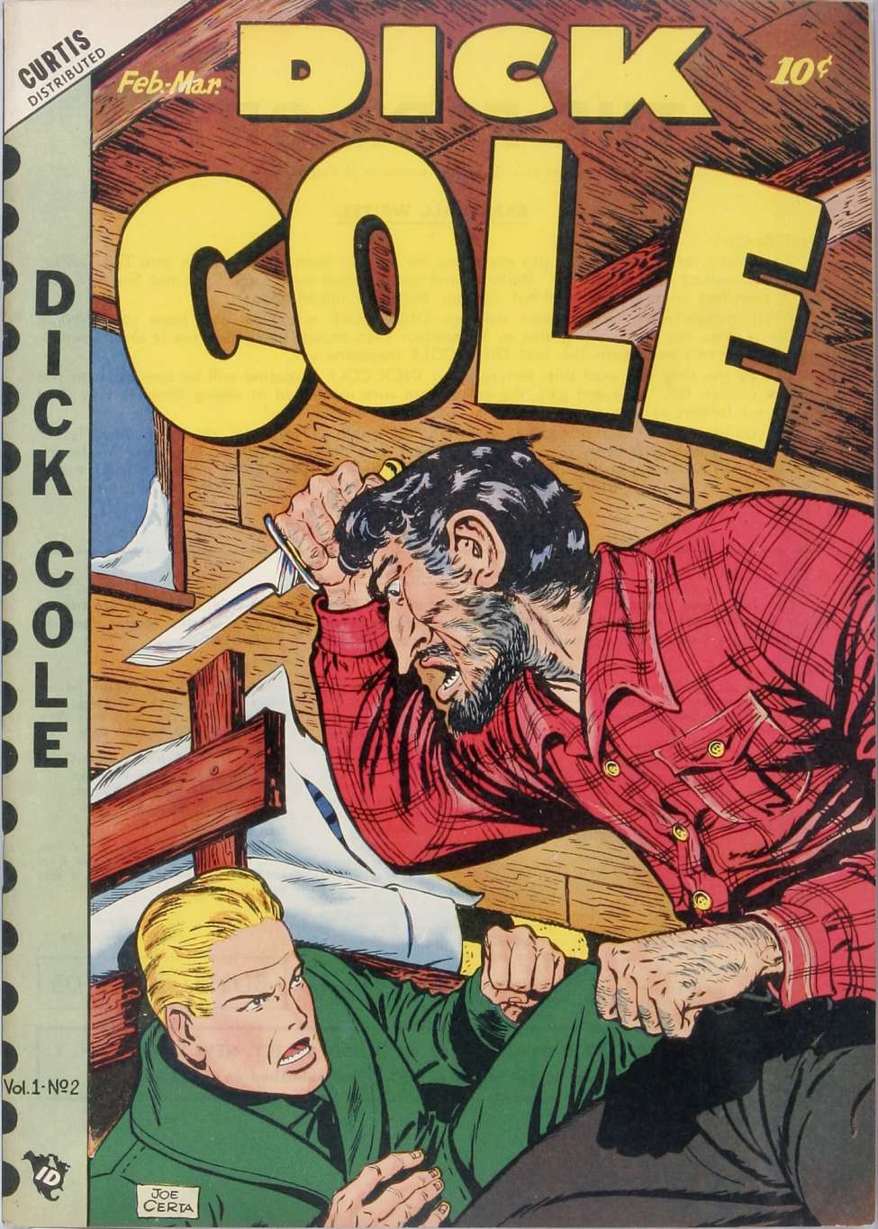 Comic Book Cover For Dick Cole 2