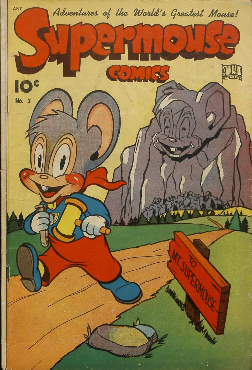 Comic Book Cover For Supermouse 3