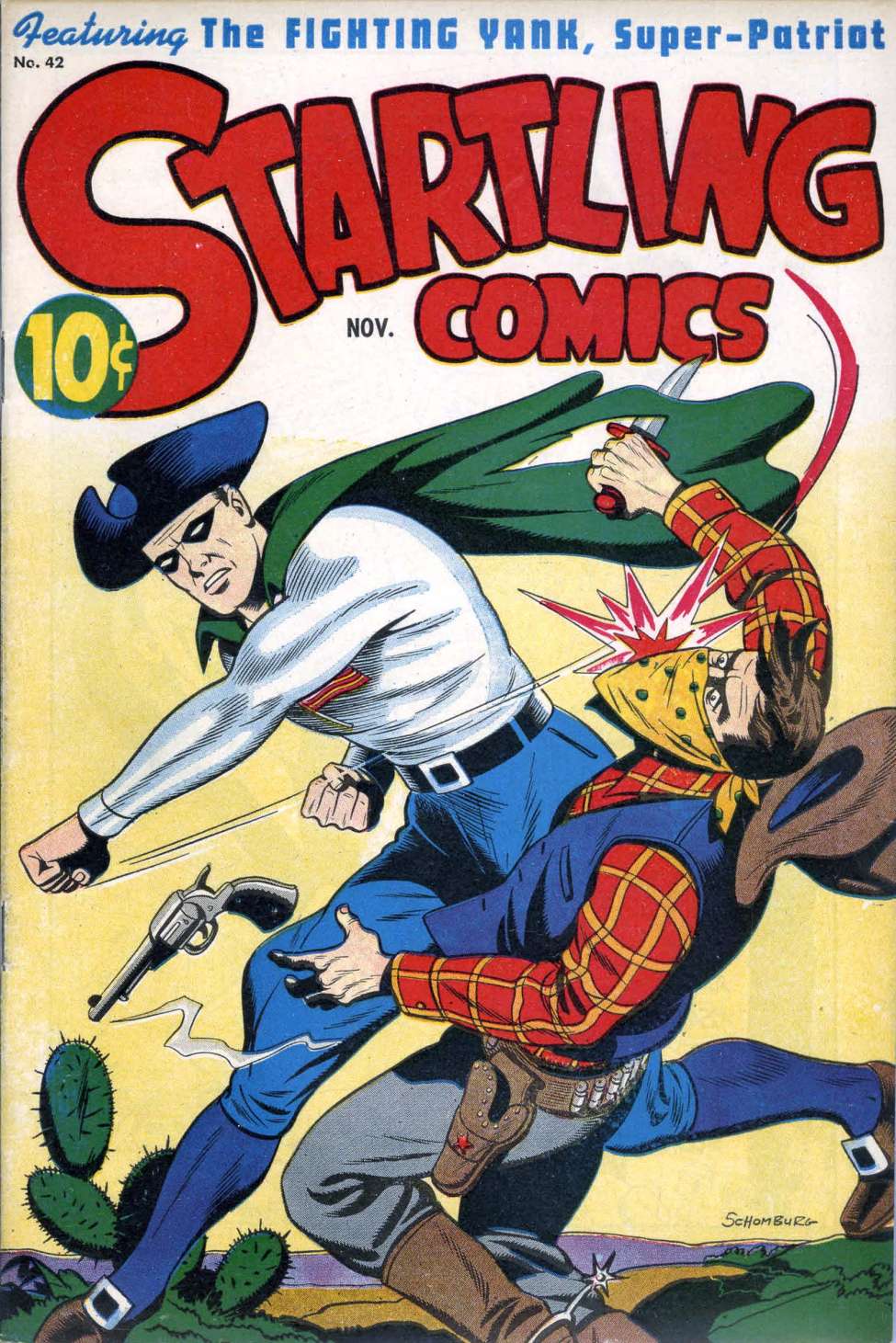 Comic Book Cover For Startling Comics 42 - Version 1