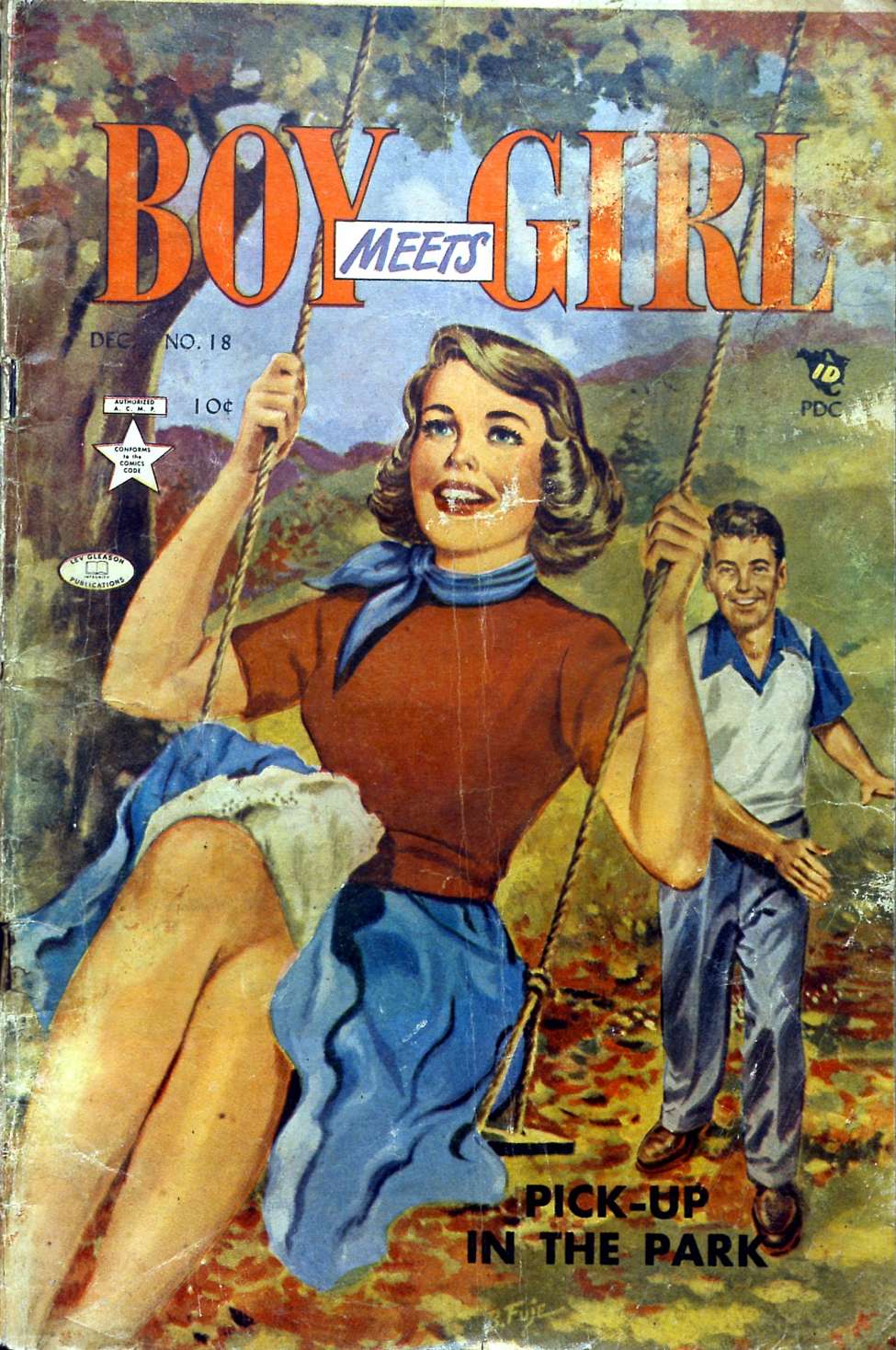 Comic Book Cover For Boy Meets Girl 18