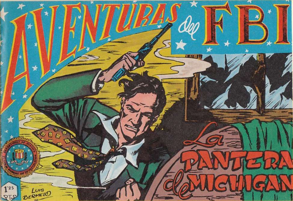 Comic Book Cover For Aventuras del FBI 1 La pantera de Michigan
