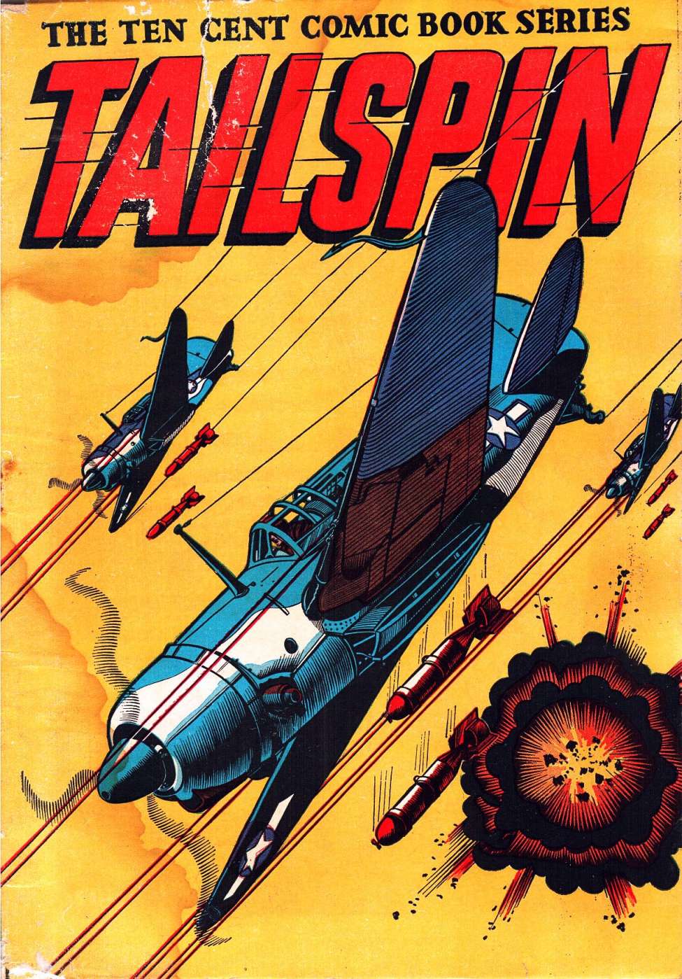Comic Book Cover For Tailspin Comics