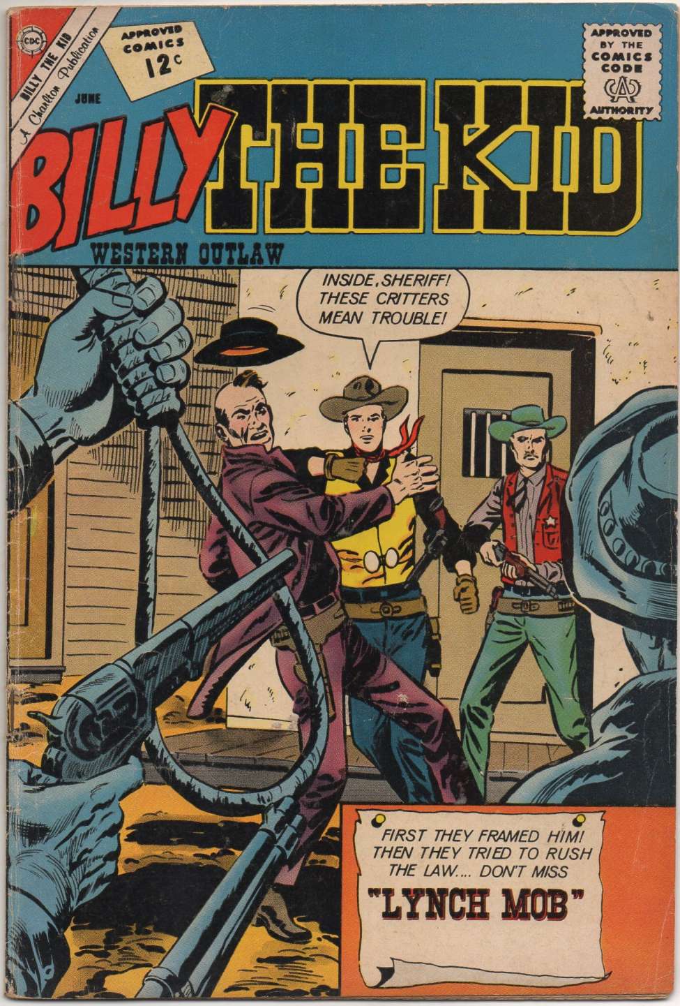 Comic Book Cover For Billy the Kid 34