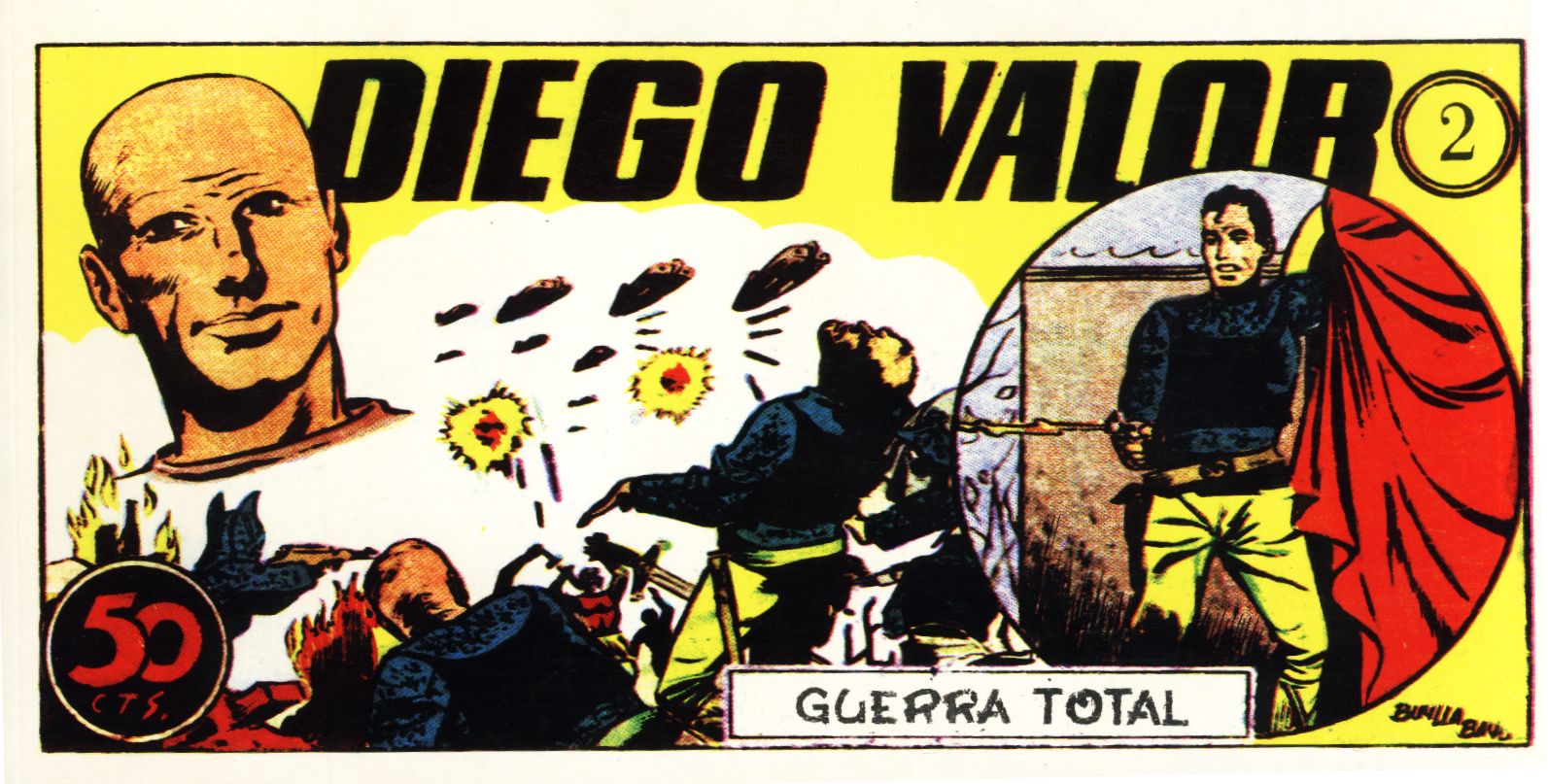Comic Book Cover For Diego Valor vol1 2 (007-012)