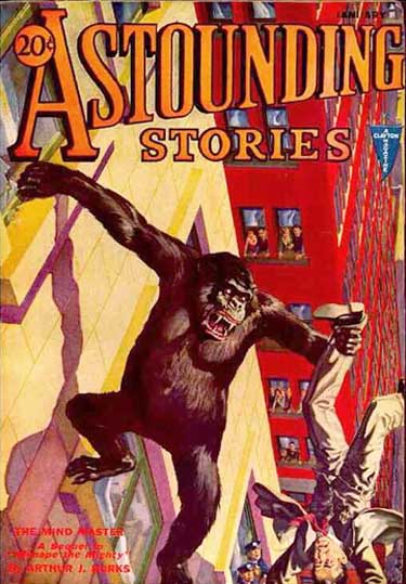 Comic Book Cover For Astounding v9 1 - Creatures of Vibration - Harl Vincent