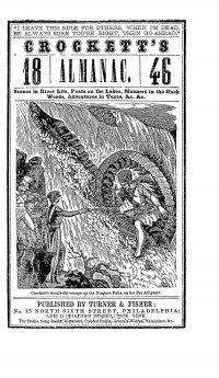 Large Thumbnail For Davy Crockett's Almanack 1846