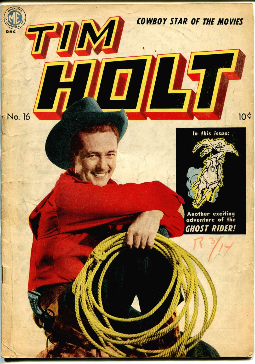 Comic Book Cover For Tim Holt 16
