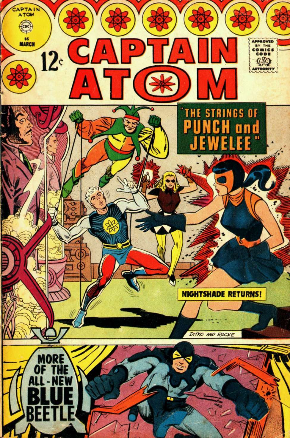 Comic Book Cover For Captain Atom 85