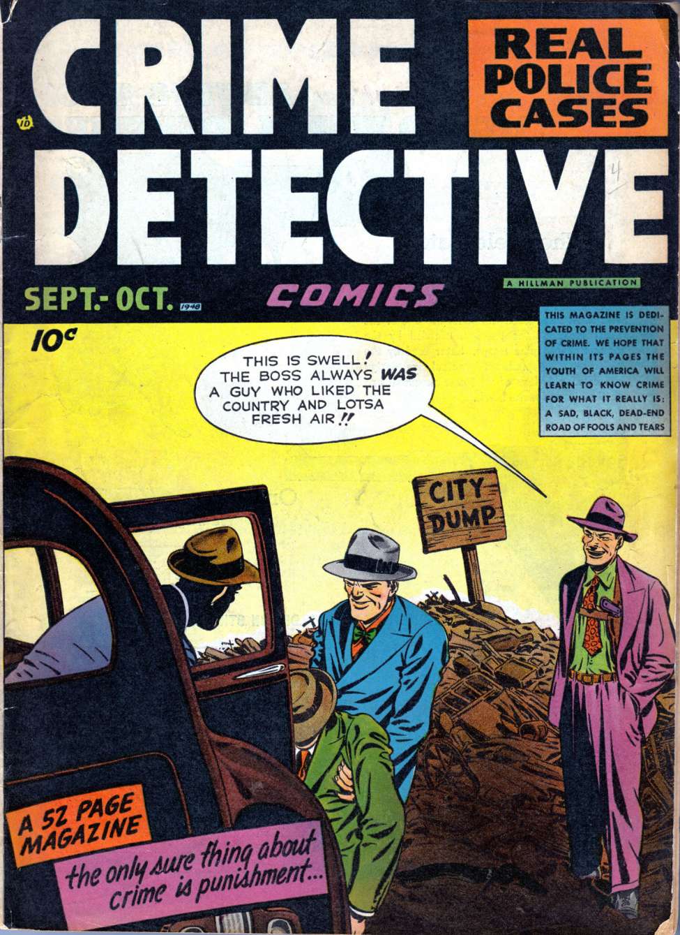 Comic Book Cover For Crime Detective Comics v1 4