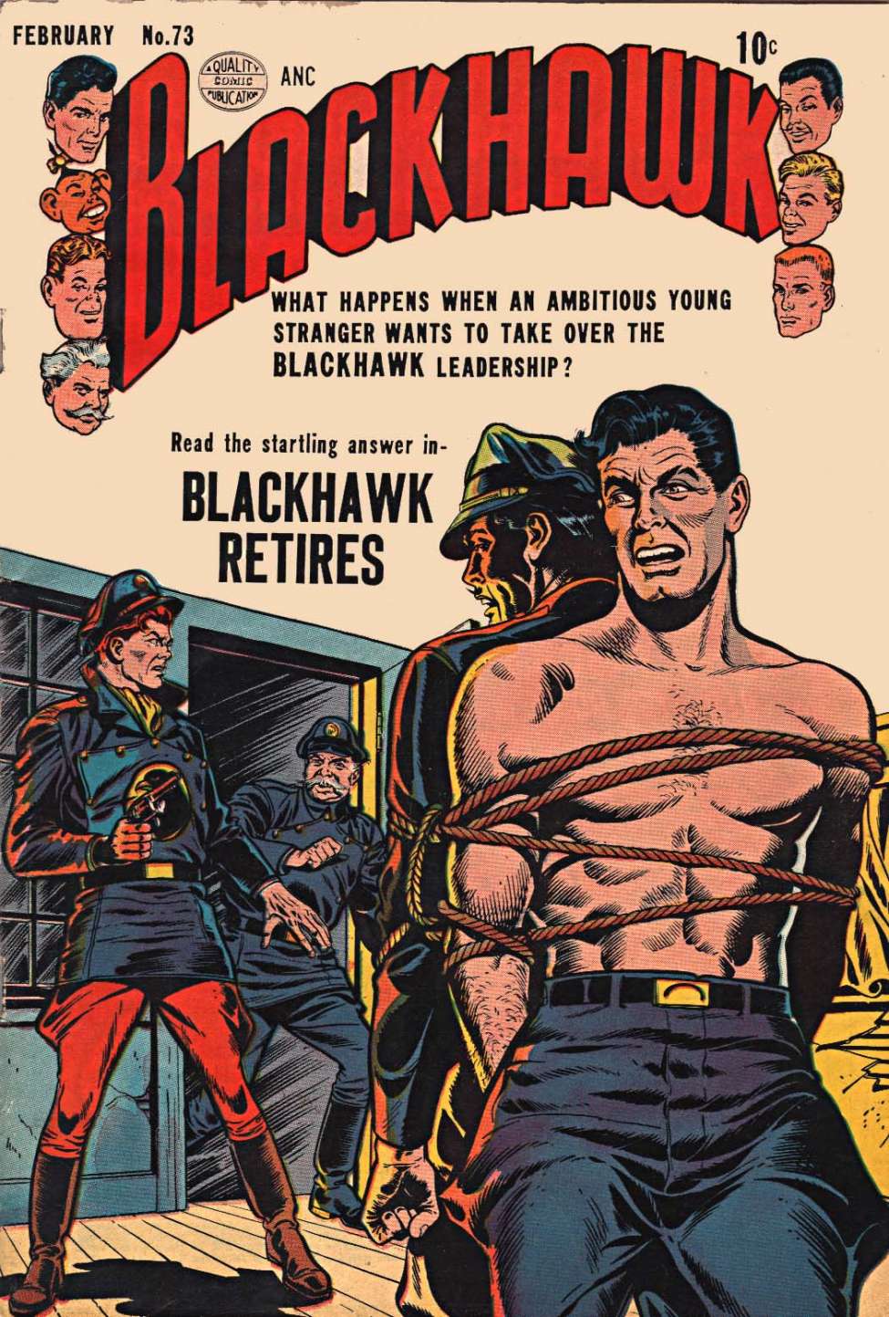 Comic Book Cover For Blackhawk 73 - Version 1
