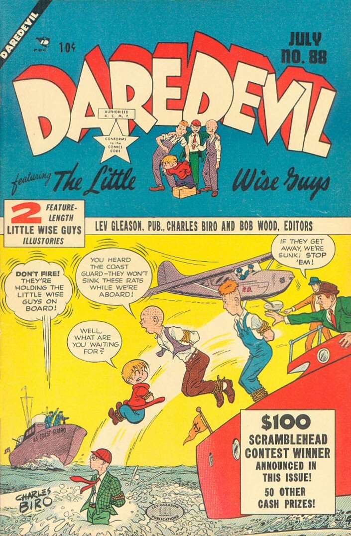 Comic Book Cover For Daredevil Comics 88