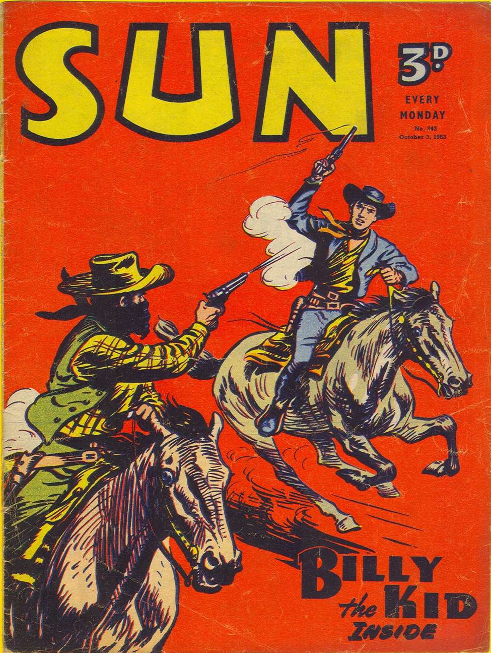 Comic Book Cover For Sun 243