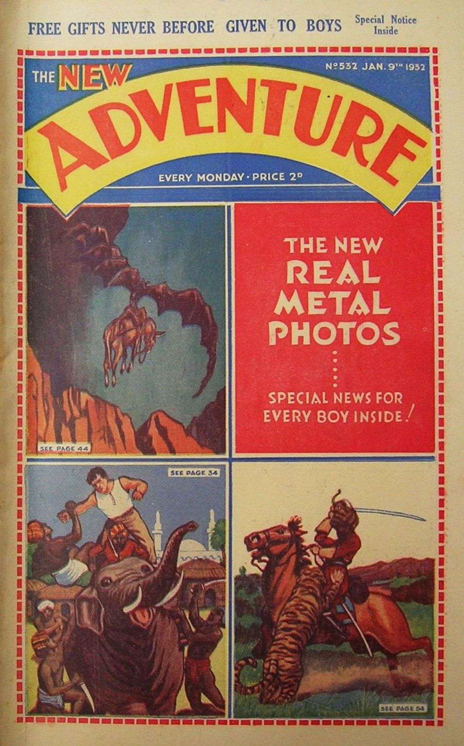Book Cover For Adventure 532