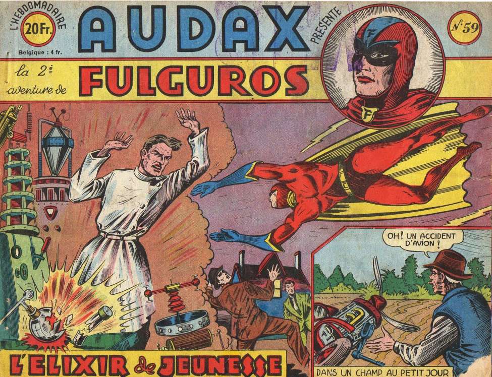 Comic Book Cover For Fulguros 59 - L'Elixir de Jeunesse