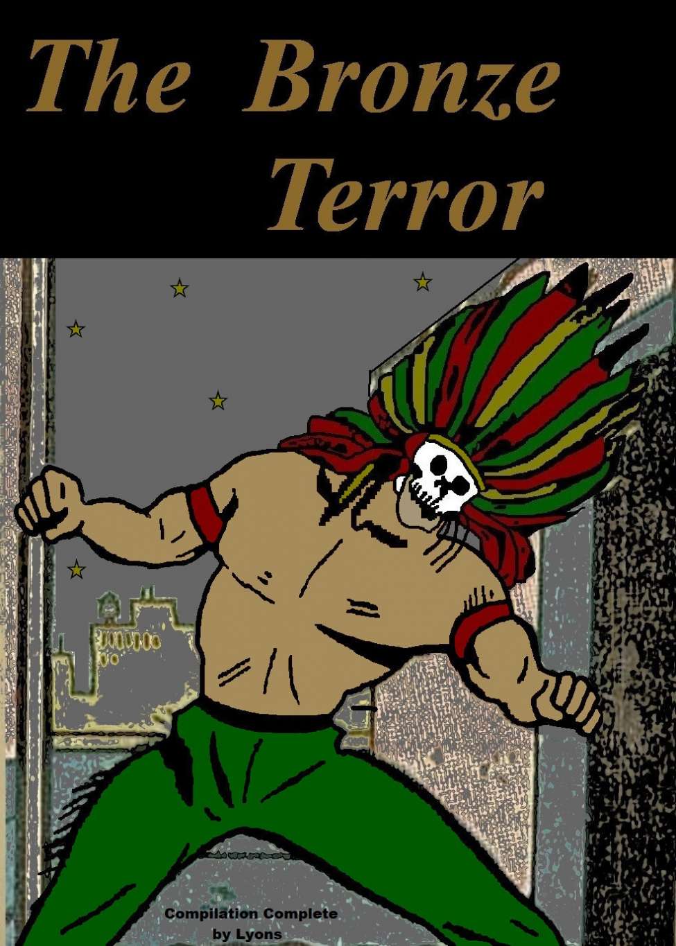 Comic Book Cover For Bronze Terror
