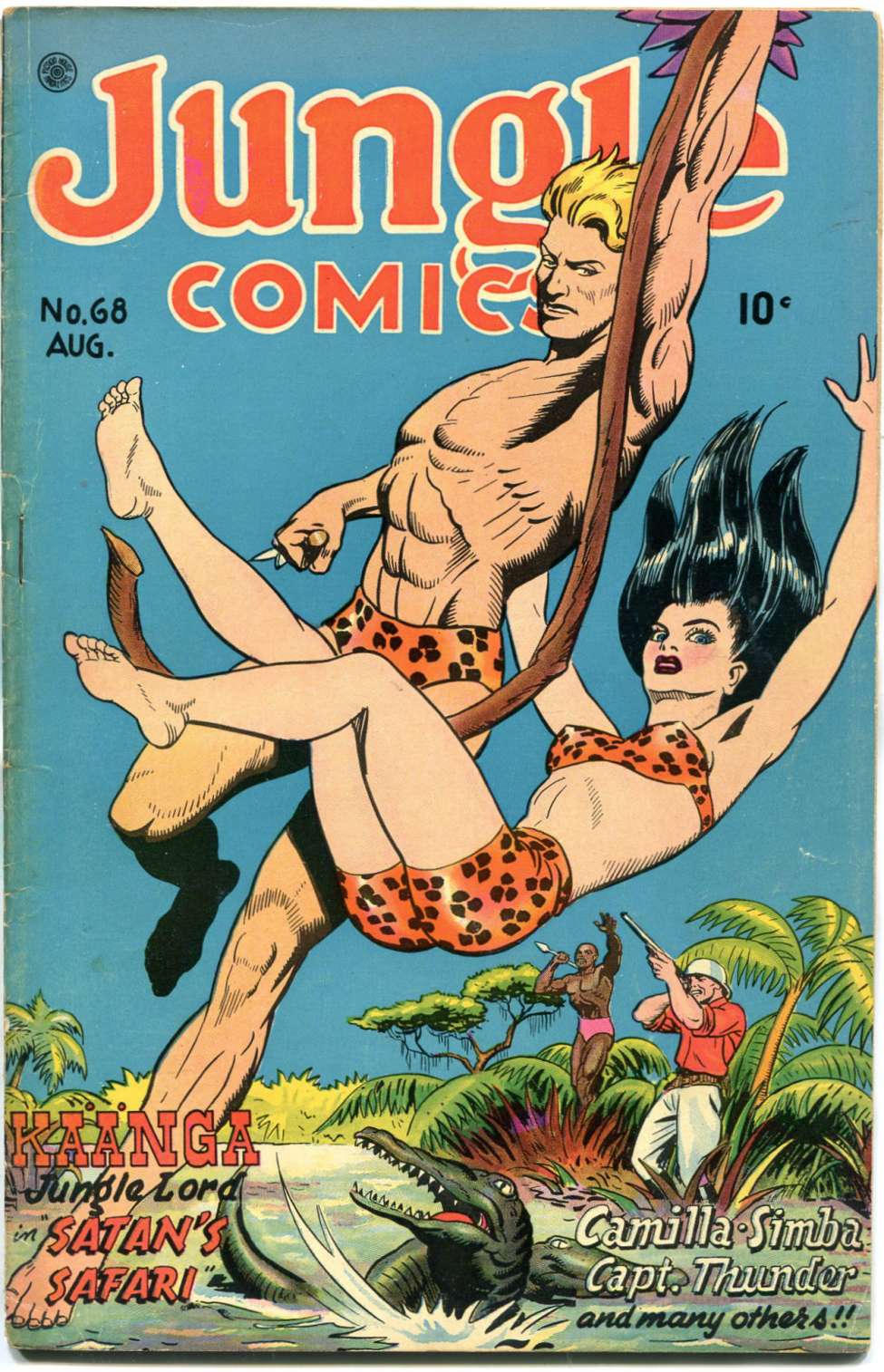 Book Cover For Jungle Comics 68
