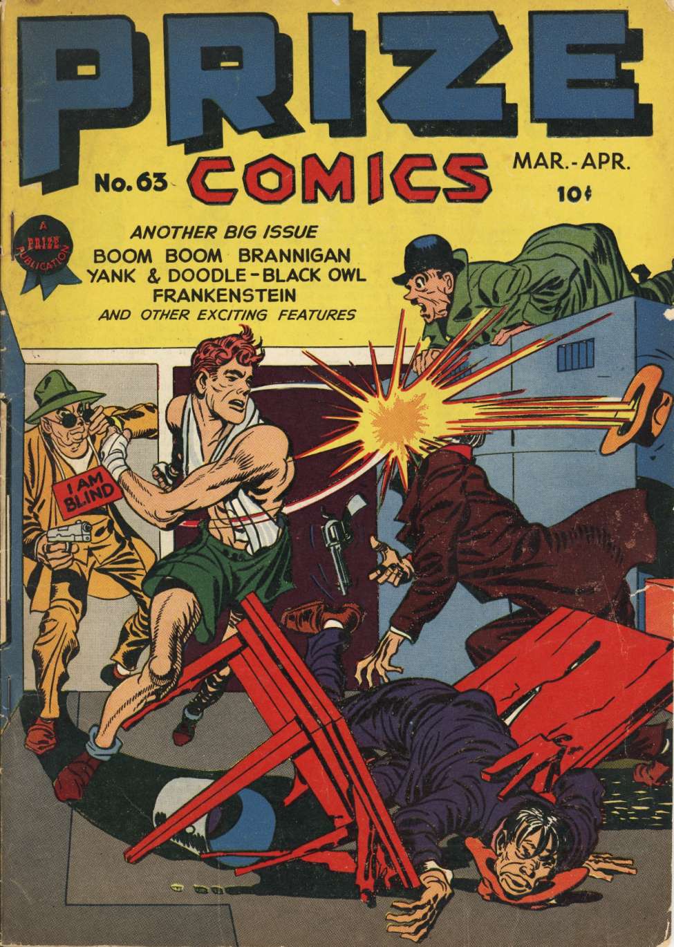 Book Cover For Prize Comics 63 (alt) - Version 2