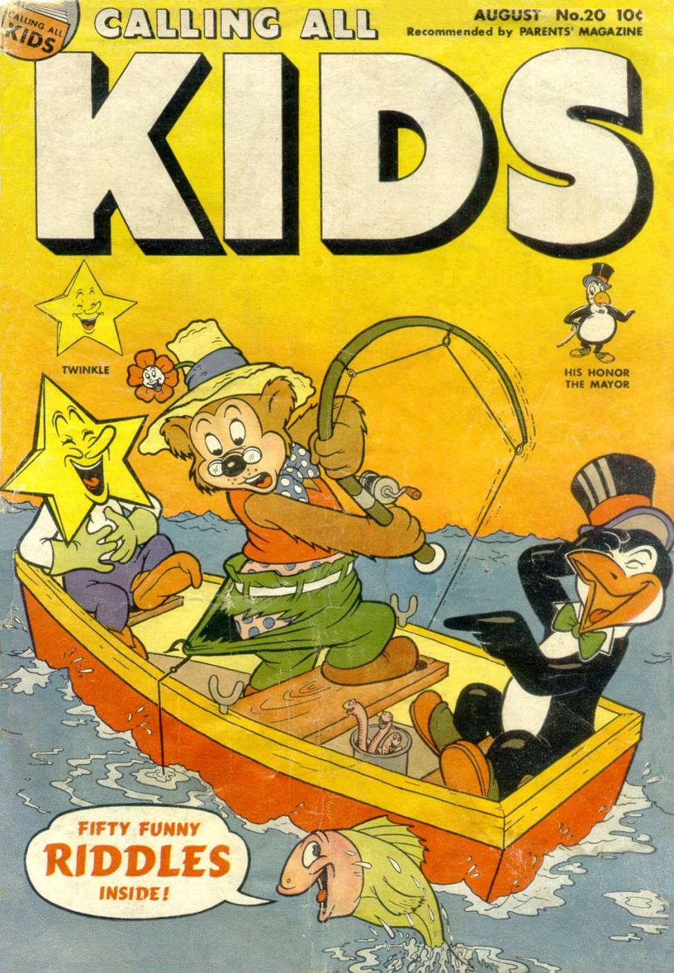 Comic Book Cover For Calling All Kids 20