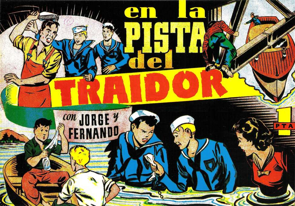 Comic Book Cover For Jorge y Fernando 88 - En la pista del traidor