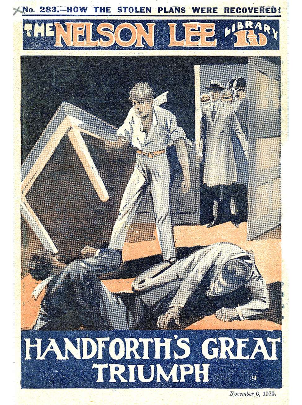 Book Cover For Nelson Lee Library s1 283 - Handforth's Great Triumph