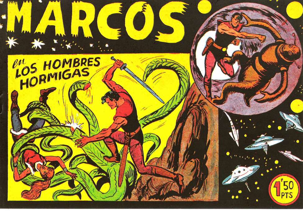 Comic Book Cover For Marcos 3 - Los Hombres Hormigas
