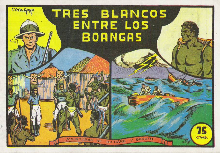 Book Cover For Richard y Bakutu 2 - Tres Blancos Entre los Boangas